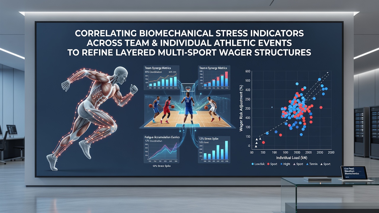 Biomechanical sensors tracking athlete stress during multi-sport events