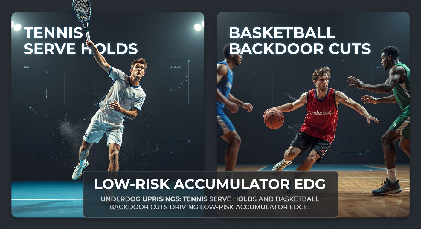 Basketball player executing a sharp backdoor cut past an overplaying defender for a wide-open layup, captured mid-motion on a brightly lit NBA court